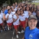 Group photos of netball session