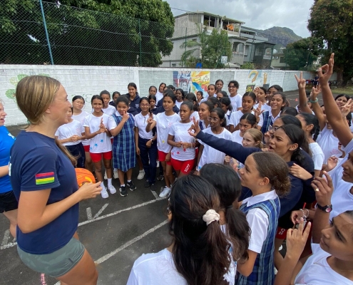 Netball Education class