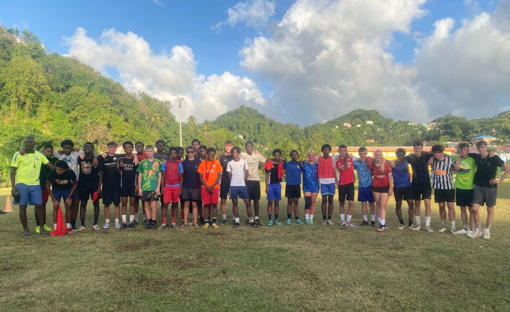 college vs u16 team