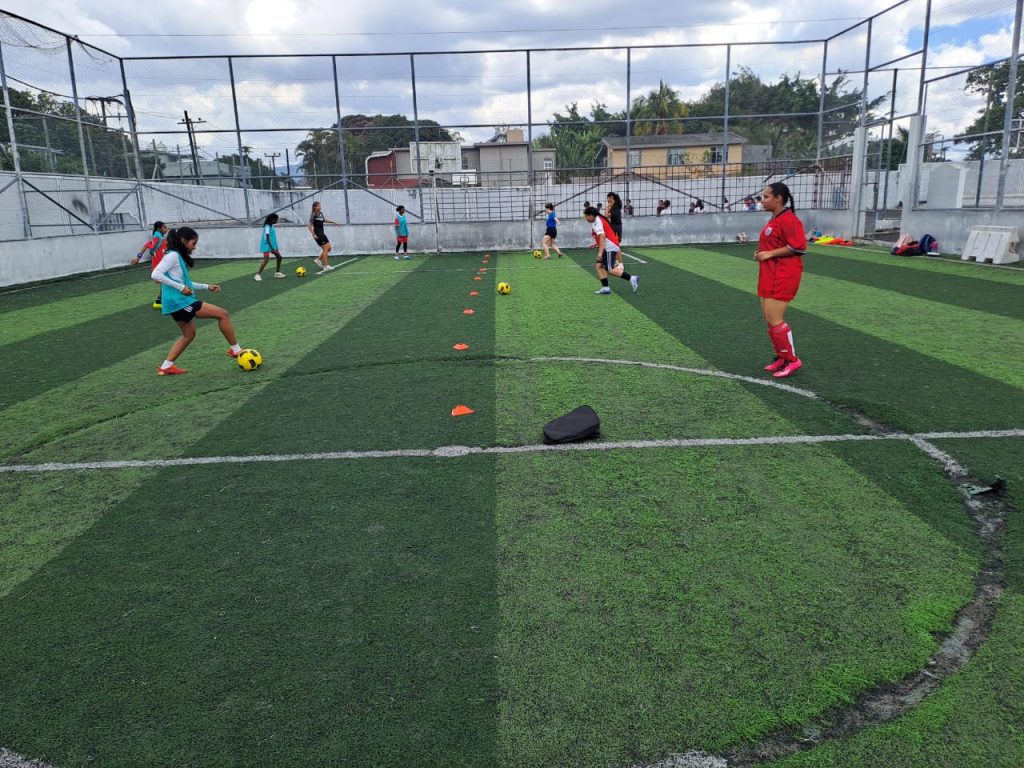 female sports camp