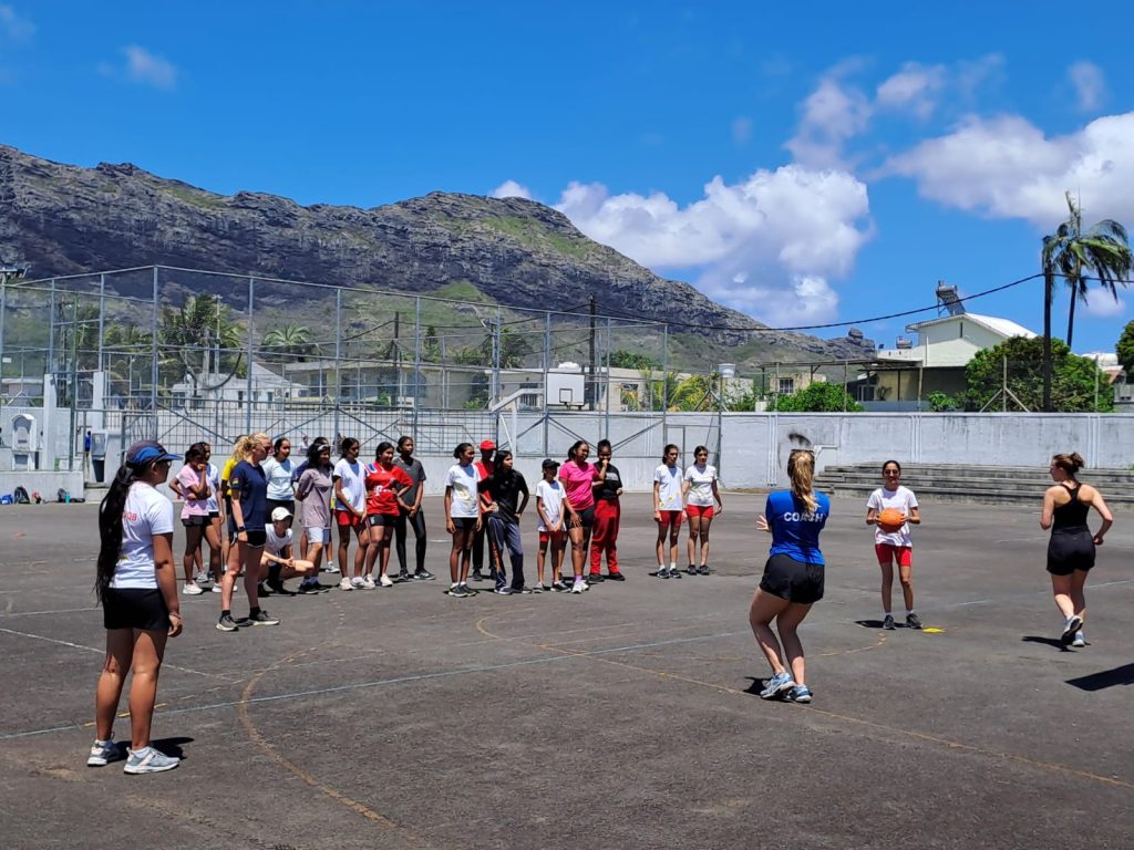 female sports camp