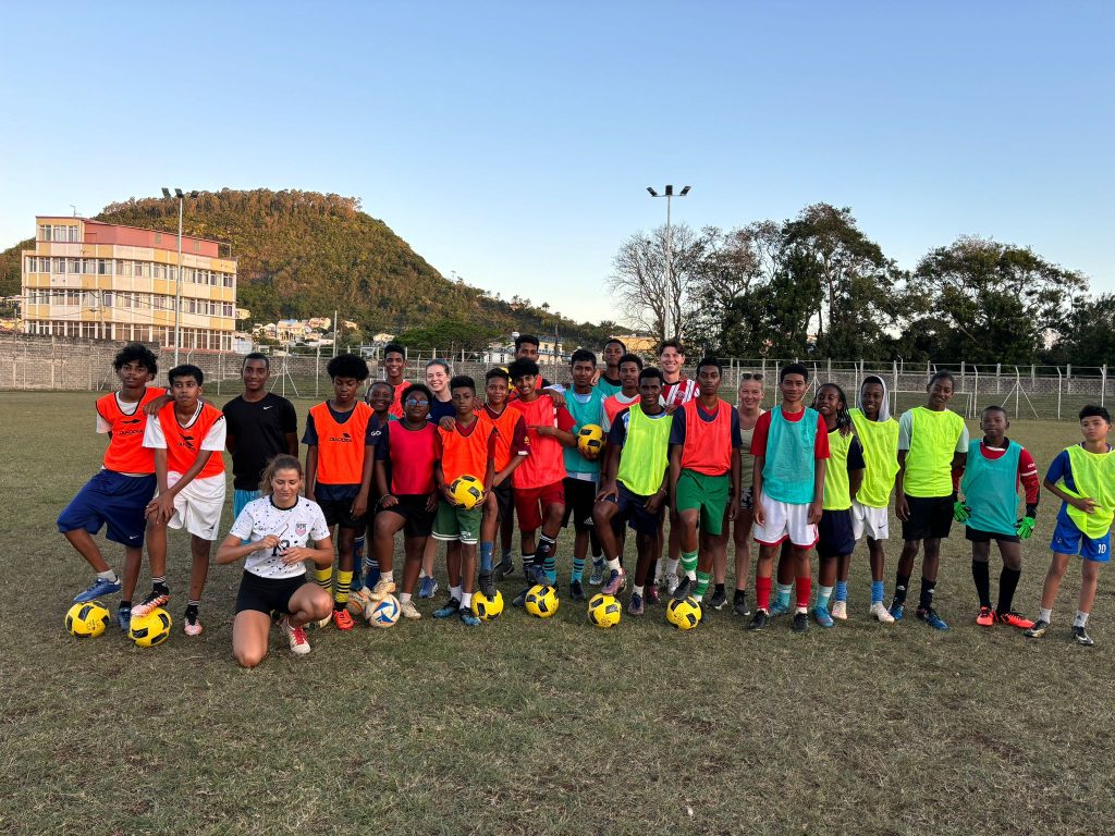 fundraised sports equipment
