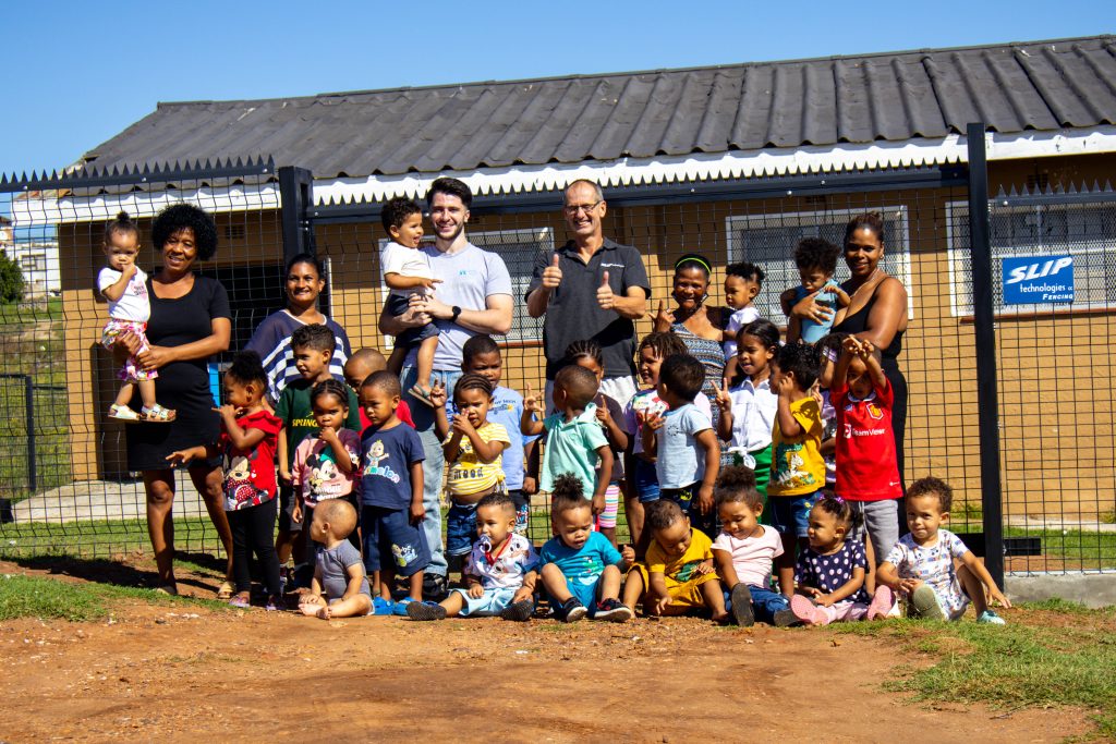 your support created safe spaces for children to play in south africa